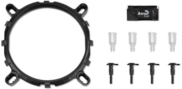 Устройство охлаждения(кулер) Aerocool Rave 4 ARGB Soc-AM5/AM4/1200/1700/1851 черный/белый 4-pin 18-27dB Al+Cu 130W 570gr Ret (RAVE 4 ARGB PWM 4P) Устройство охлаждения(кулер) Aerocool Rave 4 ARGB Soc-AM5/AM4/1200/1700/1851 черный/белый 4-pin 18-27dB Al+Cu 130W 570gr Ret (RAVE 4 ARGB PWM 4P)