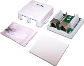 Коннектор Lanmaster (TWT-PL45/S-8P8C/JR100) STP кат.5E RJ45 прозрачный (упак.:100шт)