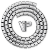 Кабельный органайзер Buro BHP CG252S Spiral Hose 25x2000mm Silver Кабельный органайзер Buro BHP CG252S Spiral Hose 25x2000mm Silver