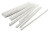 Пружины для переплета пластиковые Silwerhof d=12мм 56-80лист A4 белый (100шт) (1373587)
