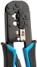 Инструмент обжимной PROconnect HT-568R 12-3432-6 для RJ-45/RJ-12/RJ-11 черный/синий