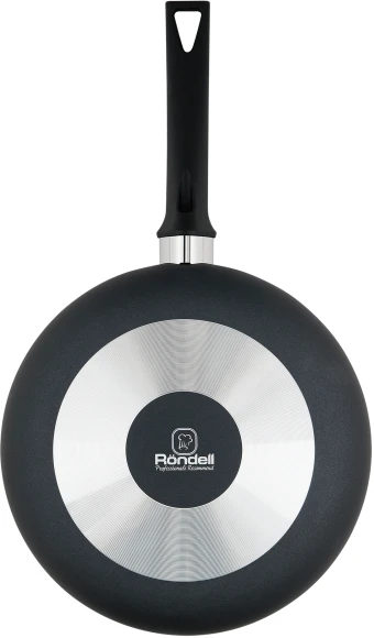 Сковорода Rondell Arabesco RDA-777 круглая 26см покрытие: Xylan Plus ручка несъемная (без крышки) серый