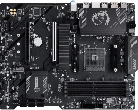 Материнская плата Asus B850 MAX GAMING WIFI Socket AM5 AMD B850 ATX AC`97 8ch(7.1) 2.5Gg RAID+HDMI+DP