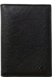 Обложка для документов Piquadro Black Square PP5256B3/N черный натур.кожа Обложка для документов Piquadro Black Square PP5256B3/N черный натур.кожа
