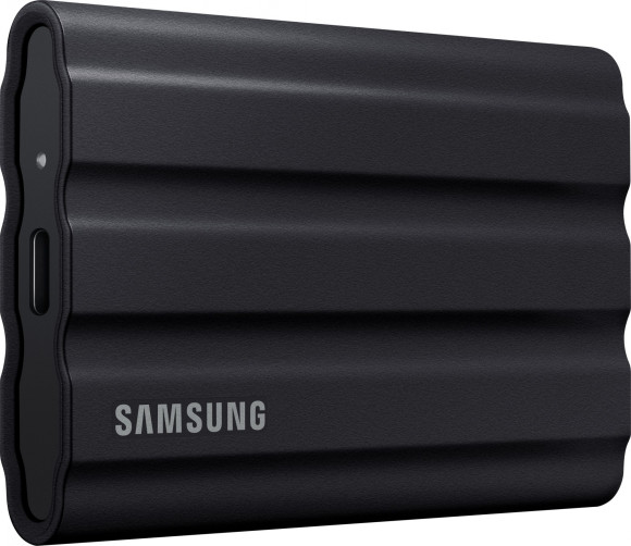 Накопитель SSD Samsung Original USB-C 4TB MU-PE4T0S/WW Shield T7 1.8" черный