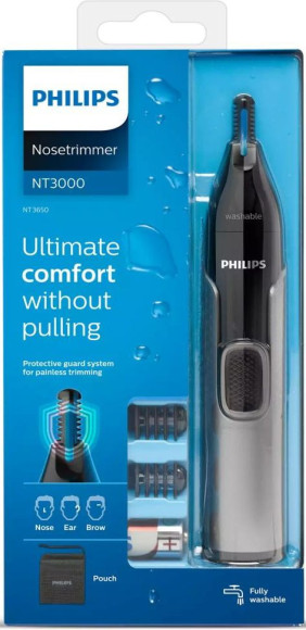 Триммер Philips NT3650/16 серый (насадок в компл:2шт) Триммер Philips NT3650/16 серый (насадок в компл:2шт)