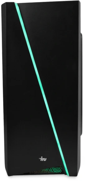 ПК IRU Tactio 320A5GE MT Ryzen 5 5600 (3.5) 32Gb SSD512Gb RTX3050 8Gb без ОС GbitEth 500W черный (RUS) (2116816)