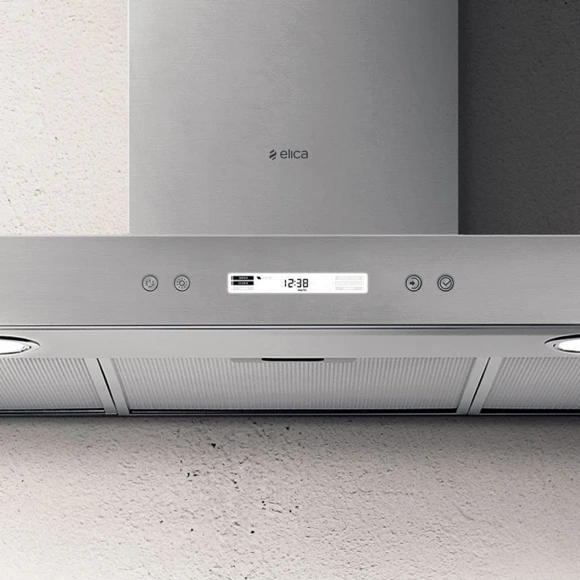 Вытяжка каминная Elica Spot Plus IX/A/90 серебристый управление: кнопочное (1 мотор) Вытяжка каминная Elica Spot Plus IX/A/90 серебристый управление: кнопочное (1 мотор)