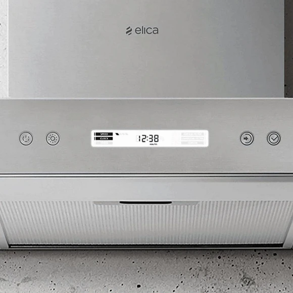 Вытяжка каминная Elica Spot Plus IX/A/90 серебристый управление: кнопочное (1 мотор) Вытяжка каминная Elica Spot Plus IX/A/90 серебристый управление: кнопочное (1 мотор)