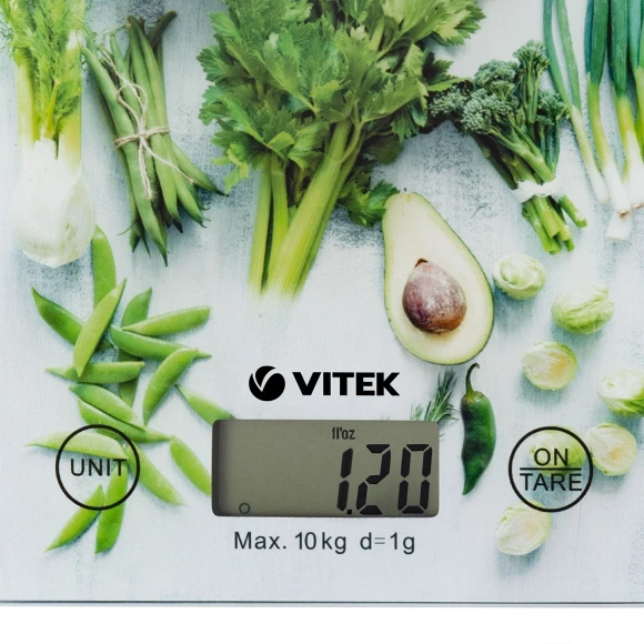 Весы кухонные электронные Vitek VT-7984 макс.вес:10кг Весы кухонные электронные Vitek VT-7984 макс.вес:10кг