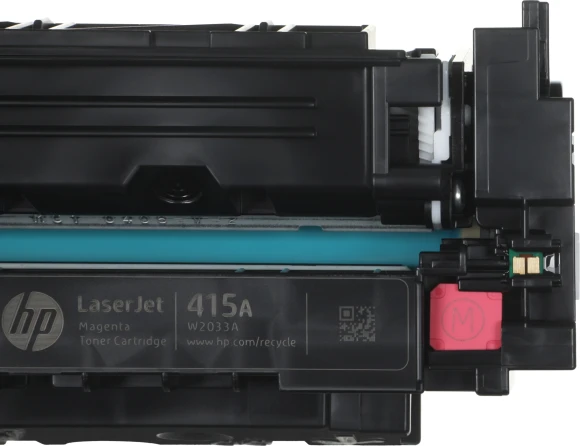 Картридж лазерный HP 415A W2033A пурпурный бар.в компл. (2100стр.) для HP HP LJ M454/MFP M479