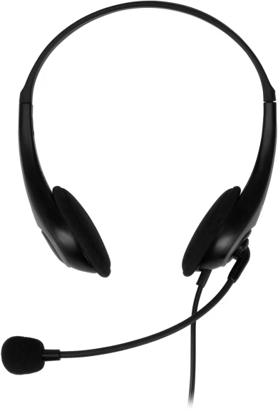 Наушники с микрофоном Оклик HS-M300 черный/серый 1.8м накладные оголовье (1876323) Наушники с микрофоном Оклик HS-M300 черный/серый 1.8м накладные оголовье (1876323)