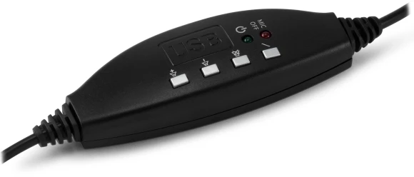 Наушники с микрофоном Оклик HS-M300 черный/серый 1.8м накладные оголовье (1876323) Наушники с микрофоном Оклик HS-M300 черный/серый 1.8м накладные оголовье (1876323)