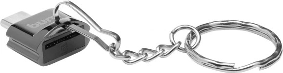 Устройство чтения карт памяти USB Type-C Buro BU-CR-201 черный