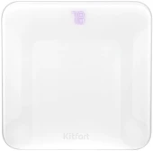 Косметическое зеркало Kitfort КТ-4127 круглое 17.5см настольное белый