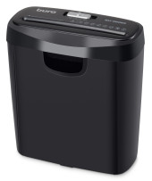 Шредер Buro Home BU-S606S черный (секр.Р-2) ленты 6лист. 11лтр. пл.карты Шредер Buro Home BU-S606S черный (секр.Р-2) ленты 6лист. 11лтр. пл.карты