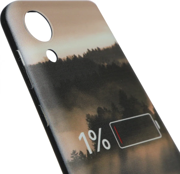 Чехол (клип-кейс) Gresso для Samsung Galaxy A03 Core Meridian черный/бежевый (GR17AAAE8936)