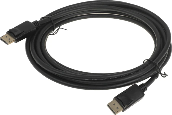 Кабель V1.1 DisplayPort (m) DisplayPort (m) 5м черный Кабель V1.1 DisplayPort (m) DisplayPort (m) 5м черный