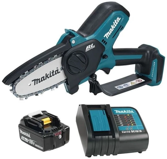 Цепная пила Makita DUC101SF 320Вт дл.шины:4"(10cm) 1аккум. 3Ач ЗУ