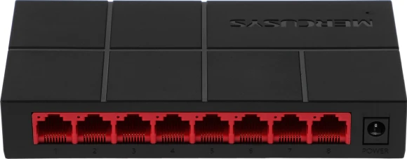 Коммутатор Mercusys MS108G (L2) 8x1Гбит/с неуправляемый