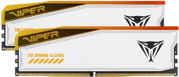 Память DDR5 2x16GB 6000MHz Patriot PVER532G60C36KT Viper Elite 5 Tuf Gaming RGB RTL Gaming PC5-48000 CL36 DIMM 288-pin 1.35В kit single rank с радиатором Ret Память DDR5 2x16GB 6000MHz Patriot PVER532G60C36KT Viper Elite 5 Tuf Gaming RGB RTL Gaming PC5-48000 CL36 DIMM 288-pin 1.35В kit single rank с радиатором Ret