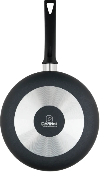 Сковорода Rondell Arabesco RDA-778 круглая 28см покрытие: Xylan Plus ручка несъемная (без крышки) серый