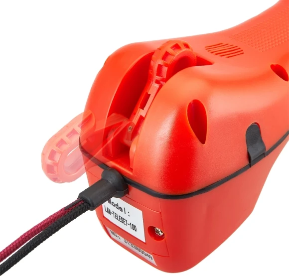 Трубка телефонная Lanmaster LAN-TELESET-100 для тестирования красный Трубка телефонная Lanmaster LAN-TELESET-100 для тестирования красный
