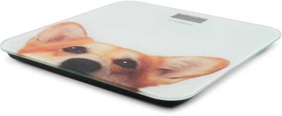 Весы напольные электронные Hyundai H-BS03671 макс.180кг белый