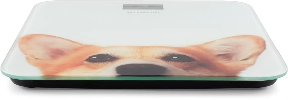 Весы напольные электронные Hyundai H-BS03671 макс.180кг белый