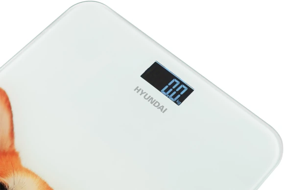Весы напольные электронные Hyundai H-BS03671 макс.180кг белый