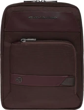 Сумка мужская Piquadro Nevet CA1816W132/BO бордовая ткань/натур.кожа Сумка мужская Piquadro Nevet CA1816W132/BO бордовая ткань/натур.кожа