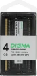 Память DDR3 4GB 1600MHz Digma DGMAS31600004D RTL PC3-12800 CL11 SO-DIMM 204-pin 1.35В dual rank Ret