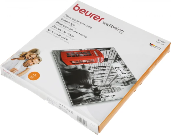 Весы напольные электронные Beurer GS203 London макс.150кг рисунок