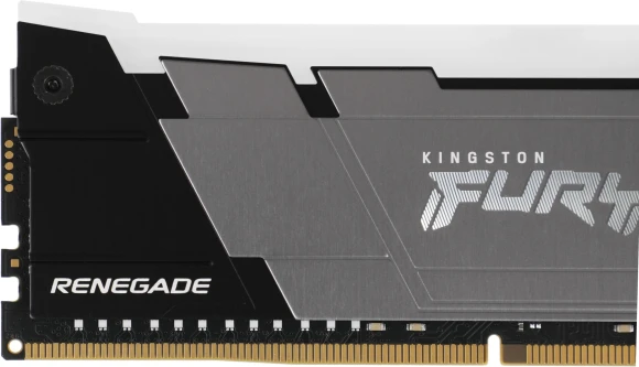 Память DDR4 32GB 3200MHz Kingston KF432C16RB2A/32 Fury Renegade RGB RTL Gaming PC4-25600 CL16 DIMM 288-pin 1.35В dual rank с радиатором Ret