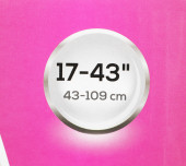 Кронштейн для телевизора Ultramounts UM831TW белый 17"-43" макс.35кг настенный наклон Кронштейн для телевизора Ultramounts UM831TW белый 17"-43" макс.35кг настенный наклон