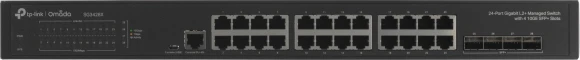 Коммутатор TP-Link SG3428X (L2+) 24x1Гбит/с 4SFP+ управляемый Коммутатор TP-Link SG3428X (L2+) 24x1Гбит/с 4SFP+ управляемый