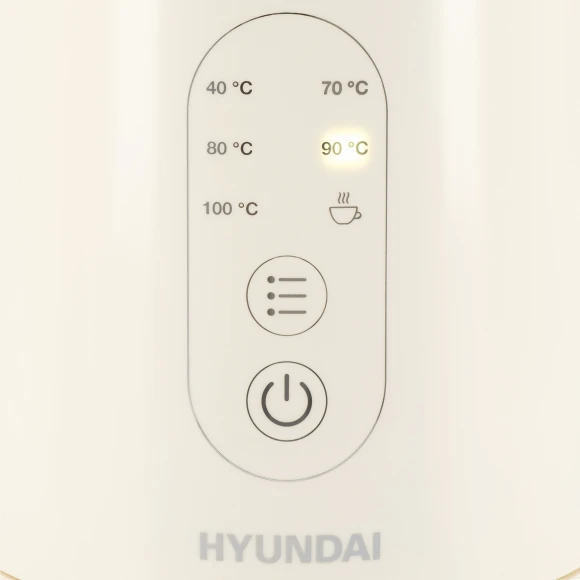 Чайник электрический Hyundai HYK-S3605 1.7л. 2200Вт кремовый корпус: металл