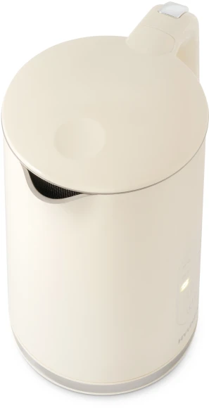 Чайник электрический Hyundai HYK-S3605 1.7л. 2200Вт кремовый корпус: металл