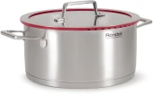 Кастрюля Rondell Verter RDS-2030 4.7л. d=24см (с крышкой) стальной Кастрюля Rondell Verter RDS-2030 4.7л. d=24см (с крышкой) стальной