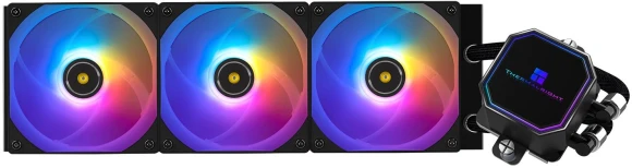 Система водяного охлаждения Thermalright Frozen Prism 360 Soc-AM5/AM4/1151/1200/2066/1700 черный 4-pin 27dB Al Ret (F-PRISM-360-BL)