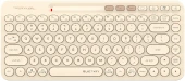 Клавиатура A4Tech Fstyler FBK36C AS бежевый USB беспроводная BT/Radio slim Multimedia (FBK36C AS)