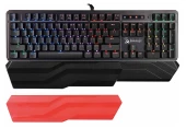 Клавиатура A4Tech B975 механическая черный USB Multimedia for gamer LED (подставка для запястий) кабель 1.8м