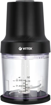 Измельчитель электрический Vitek VT-7131 0.3л. 800Вт черный Измельчитель электрический Vitek VT-7131 0.3л. 800Вт черный