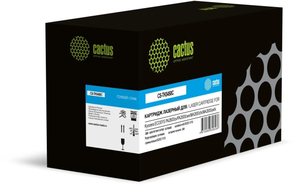 Картридж лазерный Cactus CS-TK5450M пурпурный (3200стр.) для Kyocera ECOSYS PA2600cx/ PA2600cwx/MA2600cfx/ MA2600cwfx с чипом