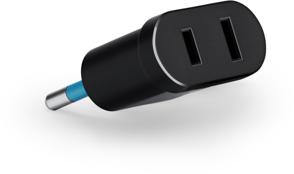 Адаптер-переходник Buro BU-PA02-B (1 розетка) черный (пакет ПЭ) Адаптер-переходник Buro BU-PA02-B (1 розетка) черный (пакет ПЭ)