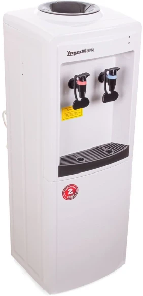 Кулер Aqua Work 0.8-LR напольный компрессорный белый/черный