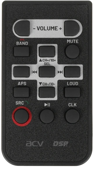 Автомагнитола ACV ADX-905BM 1DIN 4x50Вт v5.0 DSP 3 ПДУ (40305)