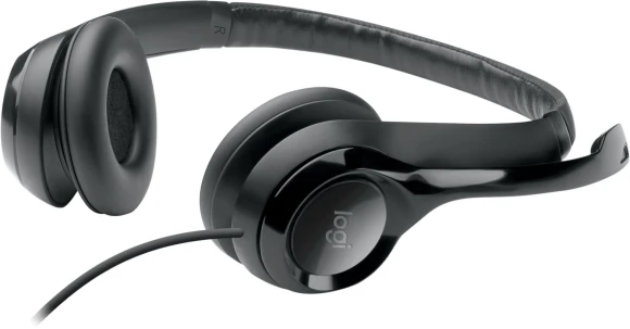 Наушники с микрофоном Logitech H390 черный 1.9м накладные USB оголовье (981-000803) Наушники с микрофоном Logitech H390 черный 1.9м накладные USB оголовье (981-000803)