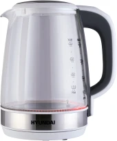 Чайник электрический Hyundai HYK-G8880 2л. 2200Вт серый/серебристый корпус: стекло Чайник электрический Hyundai HYK-G8880 2л. 2200Вт серый/серебристый корпус: стекло