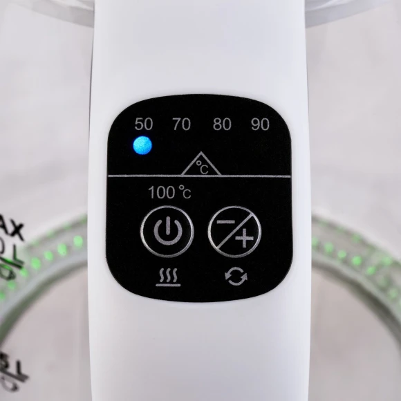 Чайник электрический Hyundai HYK-G8880 2л. 2200Вт серый/серебристый корпус: стекло Чайник электрический Hyundai HYK-G8880 2л. 2200Вт серый/серебристый корпус: стекло